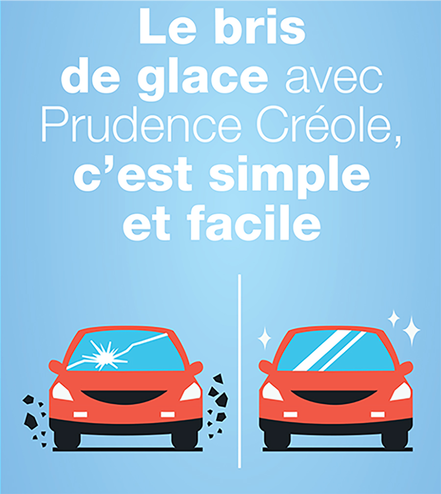 Illustration Bris de glace
